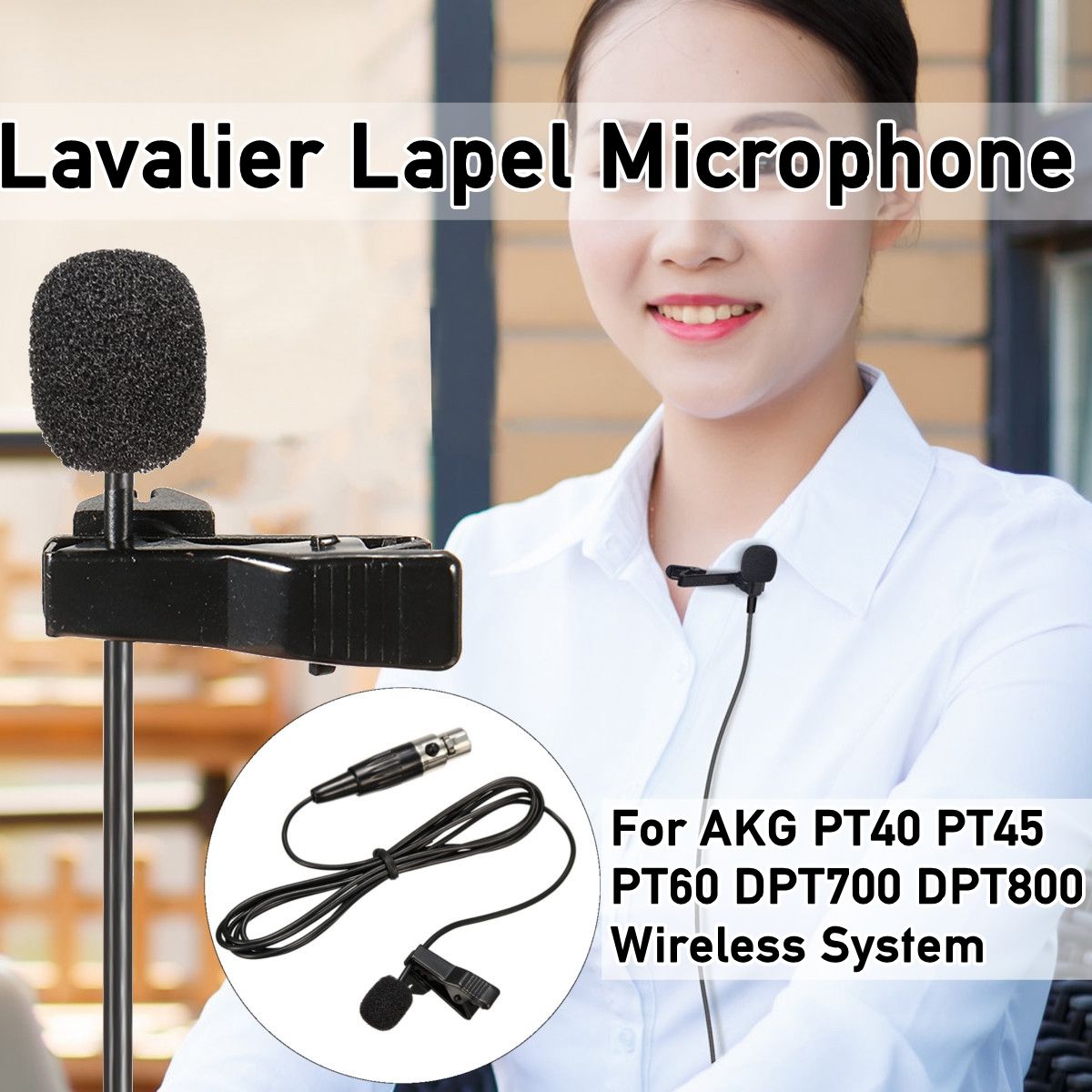 Lavalier-Lapel-Microphone-For-AKG-PT40-PT45-PT60-DPT700-DPT800-Wireless-System-For-Teaching-Speach-1401123