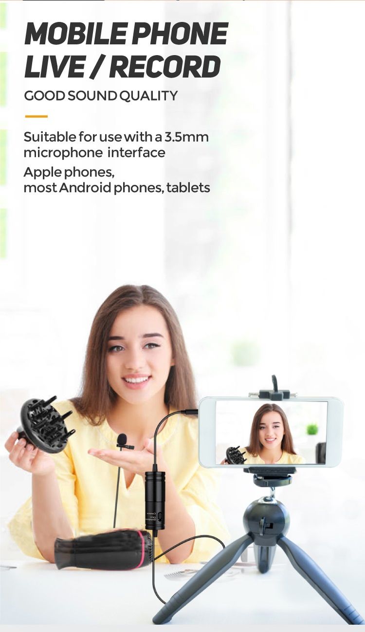 Lavalier-Omnidirectional-Condenser-Microphone-Clip-Mic-for-iPhone-Android-Mobile-Phone-Camera-Live-B-1605069