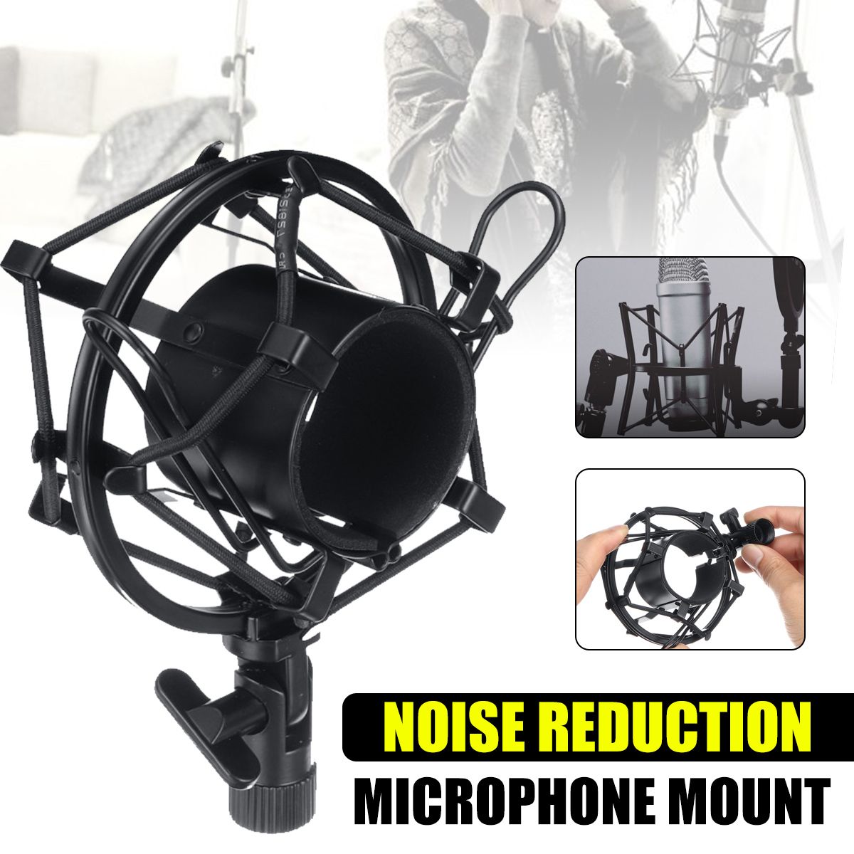 Metal-Microphone-Mount-Mic-Holder-Bracket-for-Radio-Broadcasting-Studio-Record-Voice-1631942