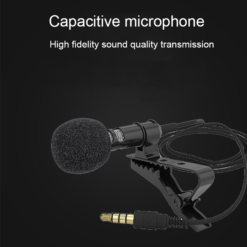 Portable-35mm-Jack-Clip-on-Wired-Condenser-Lapel-Microphone-for-Recording-Speech-1459250