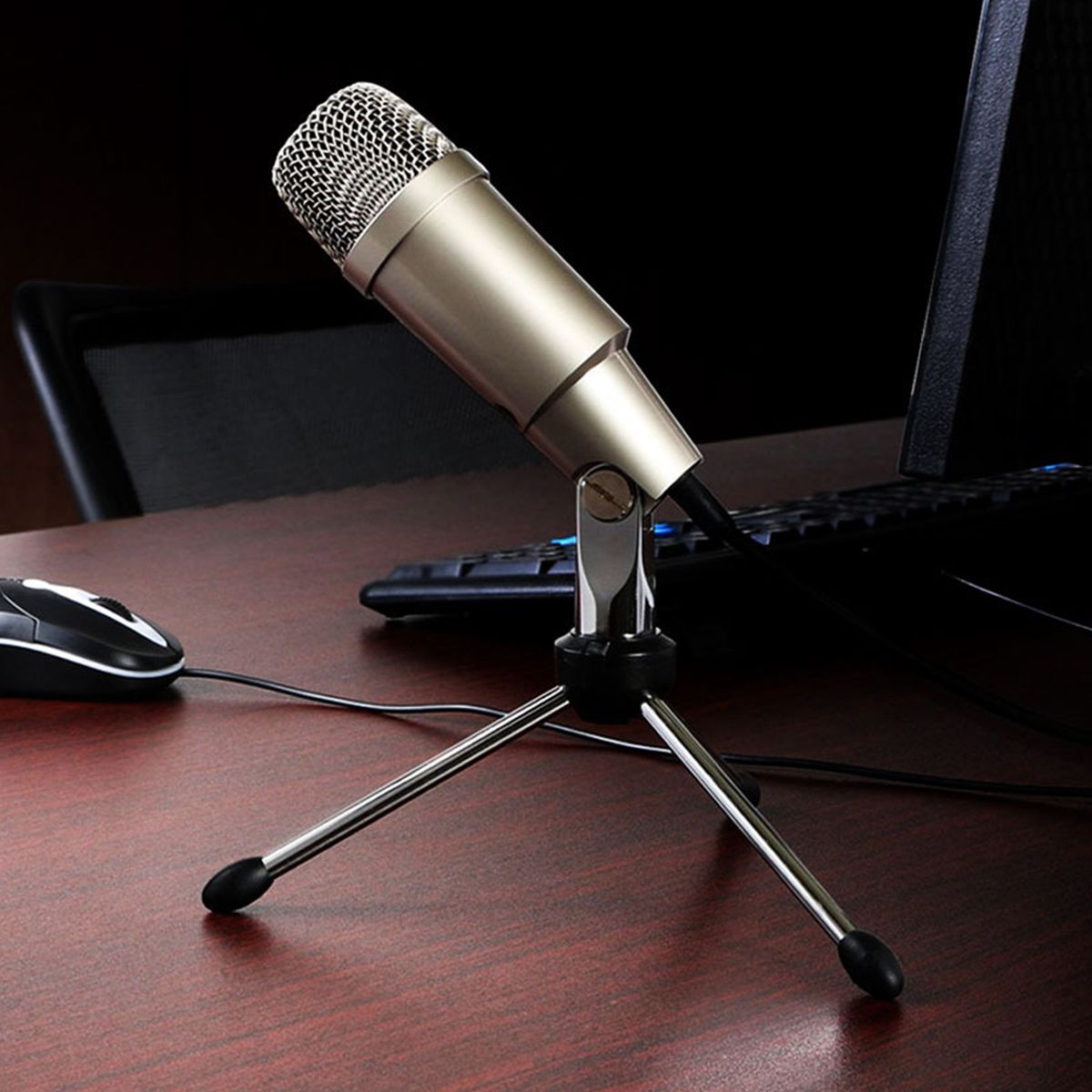 Professional-30Hz-20KHz-Dynamic-Cardioid-Capacitive-USB-Wired-Microphone-Mic-with-Desktop-Tripod-for-1717840