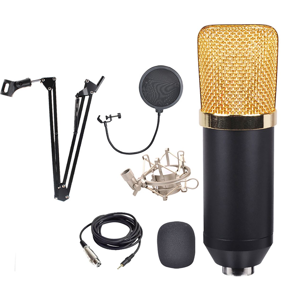 Professional-BM700-Condenser-Microphone-Studio-Wired-Computer-Mic-KTV-Singing-Studio-Recording-Kit-w-1678033
