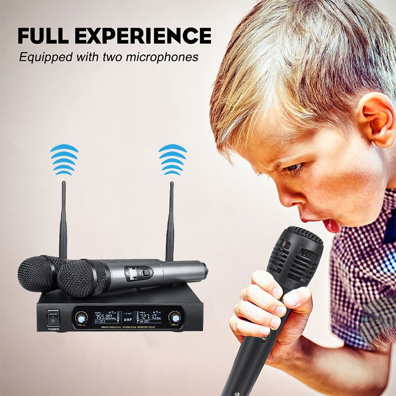 UHF-Receiver-2-Channel-Wireless-Microphone-System-Bass-Good-Sounds-KTV-Party-Sing-Home-Entertainment-1687266