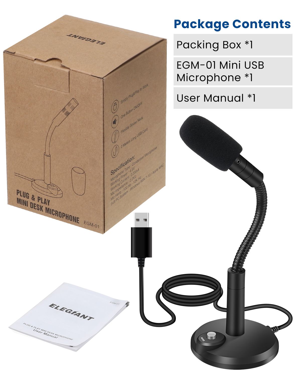 USB-PC-Microphone-Recording-Computer-Mic-with-Mute-Button-for-Mac-Laptop-PC-for-Net-Class-Live-Broad-1701370