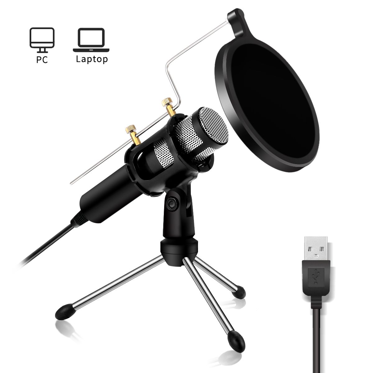 USB-Professional-Home-Studio-Condenser-Microphone-for-Live-Broadcast-Podcast-Recording-PC-Laptop-for-1486823