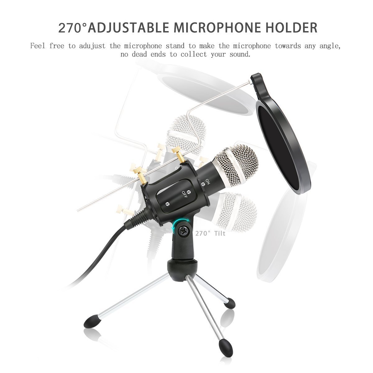 X-01-Mini-Condenser-Microphone-35mm-Recording-Mic-for-Computer-PC-Karaoke-for-Chat-Skype-YouTube-Gam-1703671