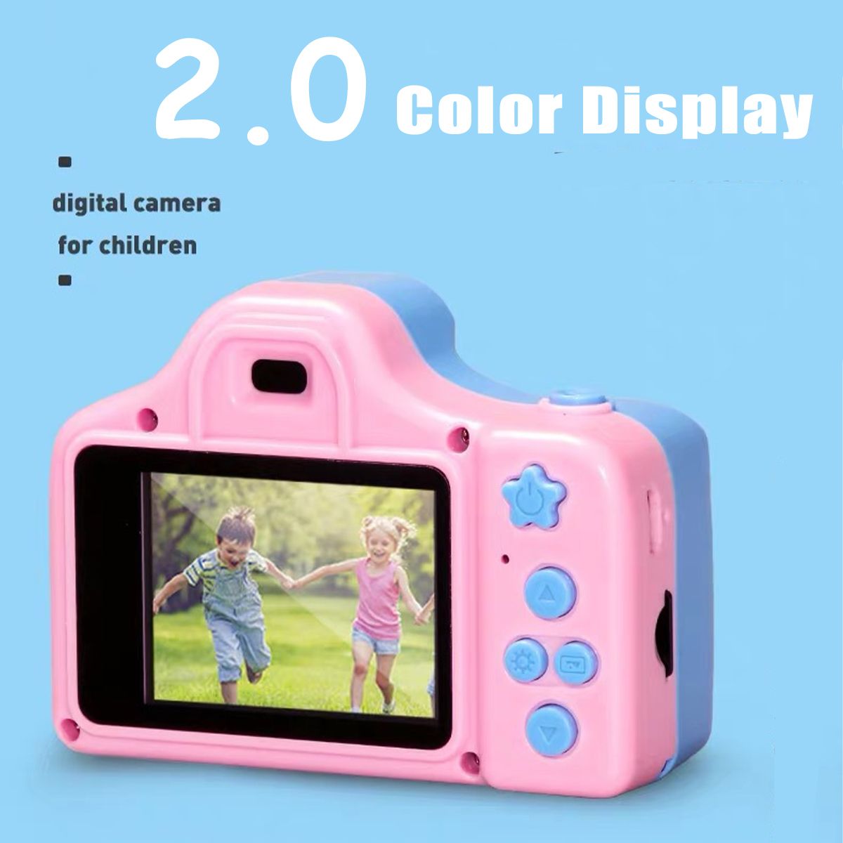 1300W-Pixels-1080P-Mini-Digital-Camera-20-Inch-LCD-Screen-Support-32GB-SD-Card-1594366