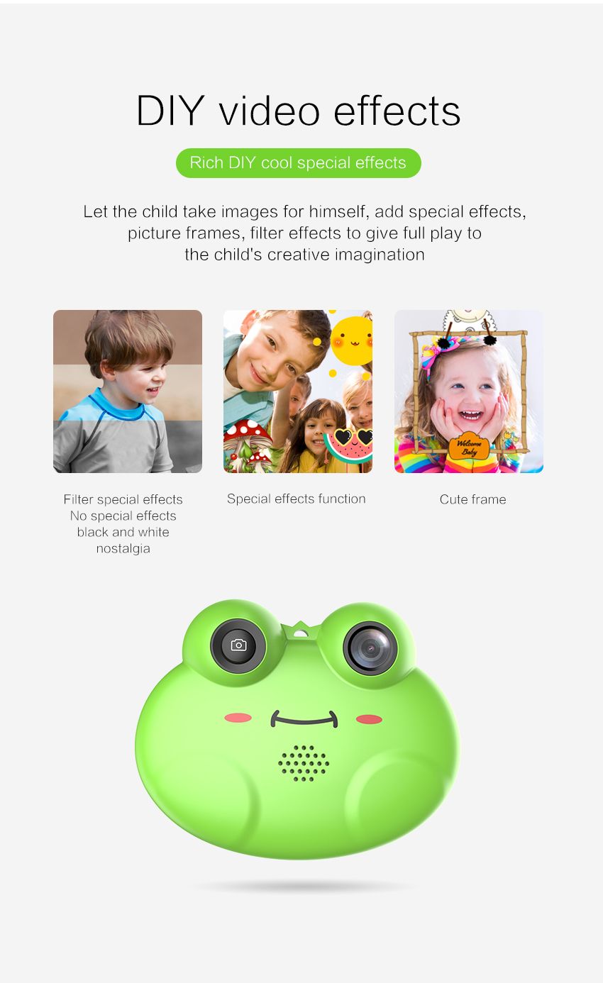 K5-Frog-Mini-Portable-Rechargeable-Kids-Camera-with-154-Inch-IPS-Screen-1440213