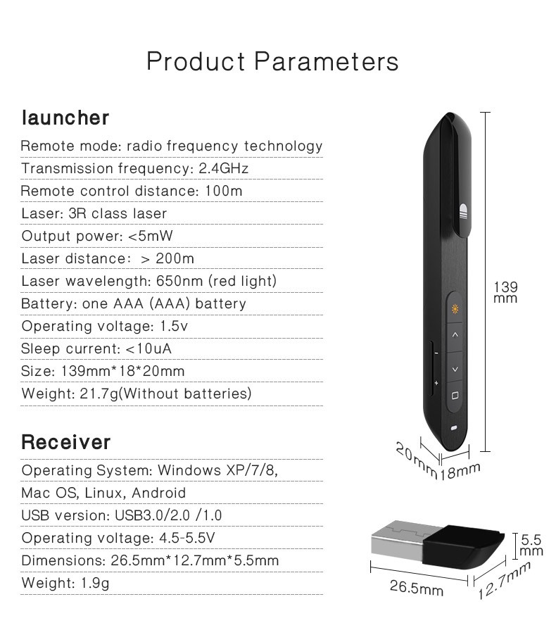 Doosl-24GHz-Wireless-Powerpoint-Clicker-Presentation-Pointer-Presenter-Remote-Control-Pen-1126840