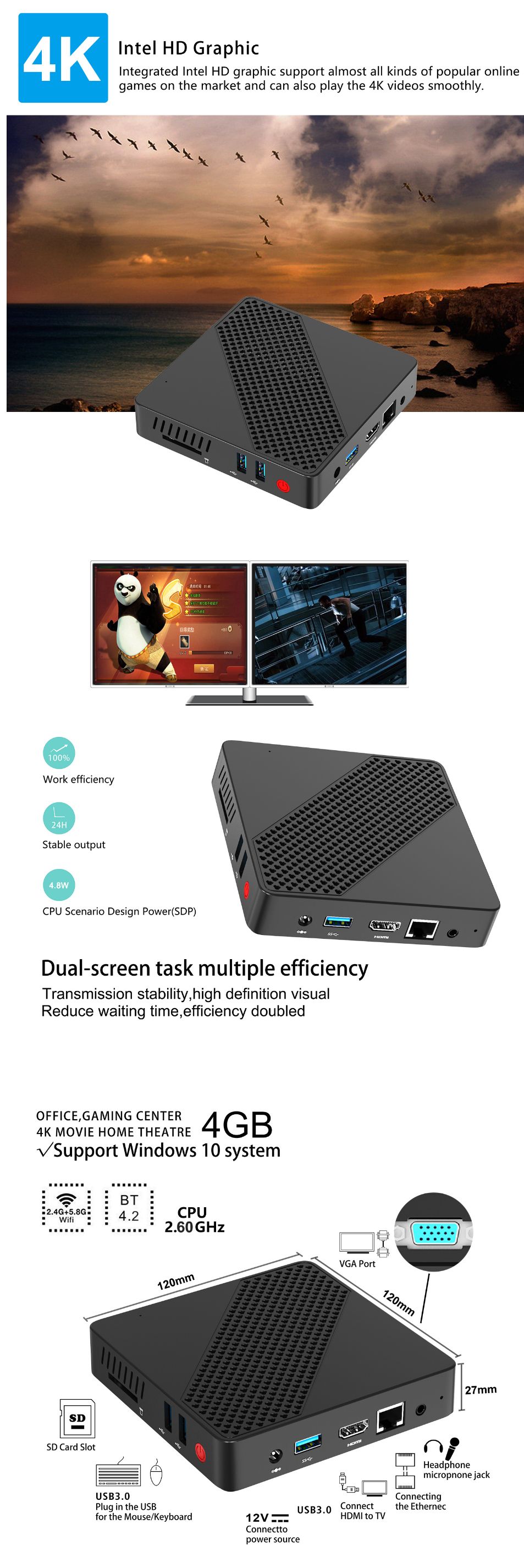 Mini-PC-N40-Intel-Celeron-N4000-4GB-DDR4-64GB-eMMC-Dual-Core-11GHz-to-26GHz-M2-NGFF-2242-SSD-HDMI20--1641622