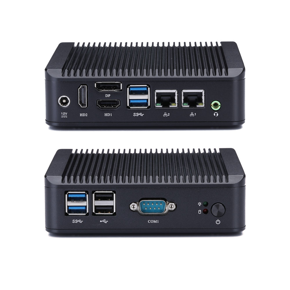 Qotom-Q160S-Intel-Celeron-N3160-Barebone-Fanless-Mini-PC-Quad-Core-16GHz-to-224GHz-Intel-HD-Graphics-1620647