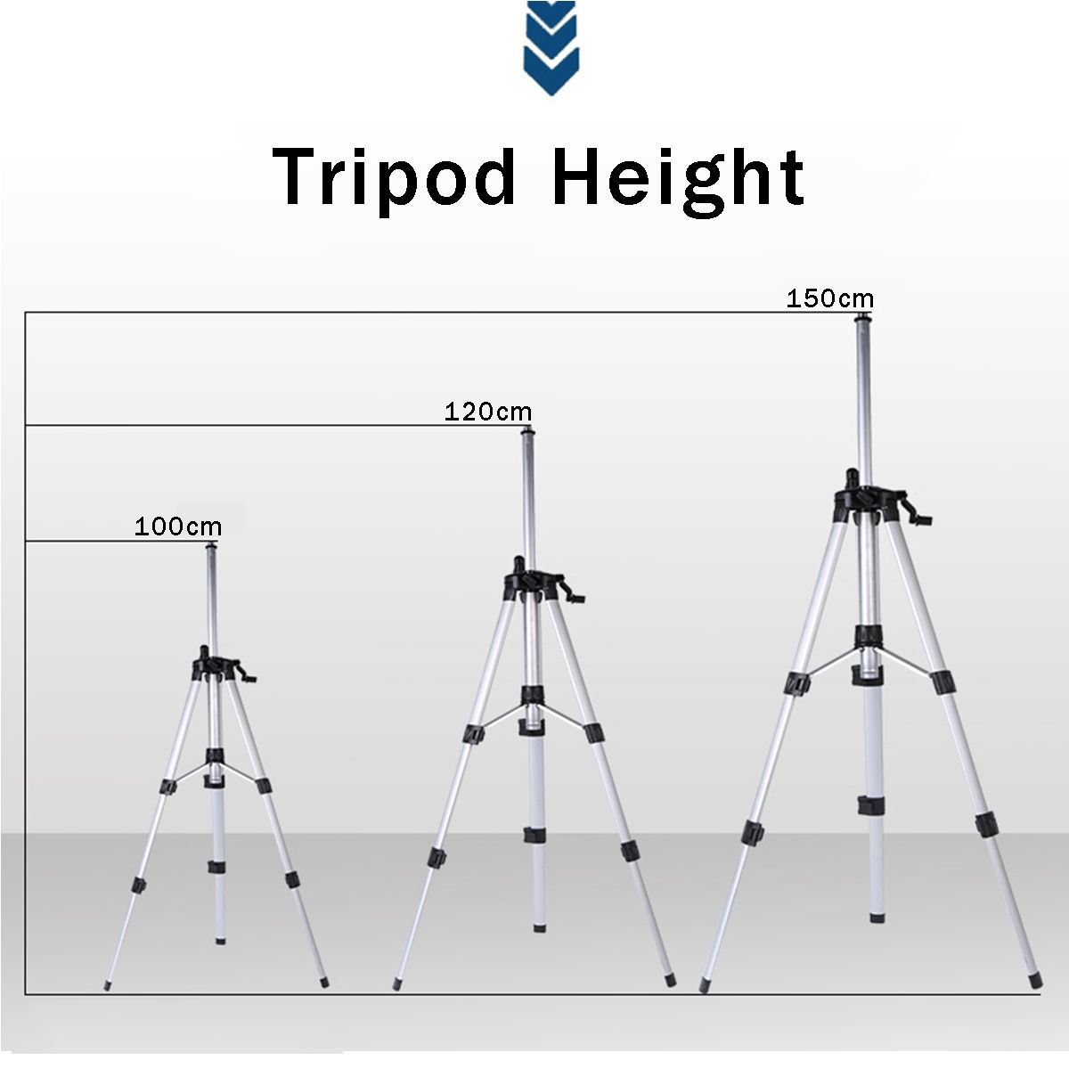 100120150cm-Adjustable-Aluminium-Alloy-Tripod-Base-Contractor-For-Laser-Level-1432699