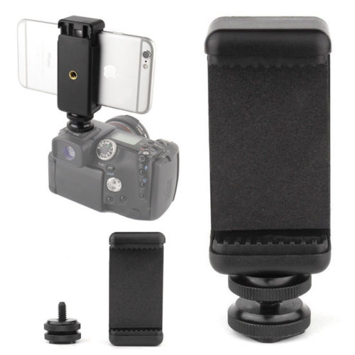 14-inch-Phone-Clip-Holder-with-Flash-Hot-Shoe-Screw-Adapter-Tripod-Mount-for-Camera-1132916