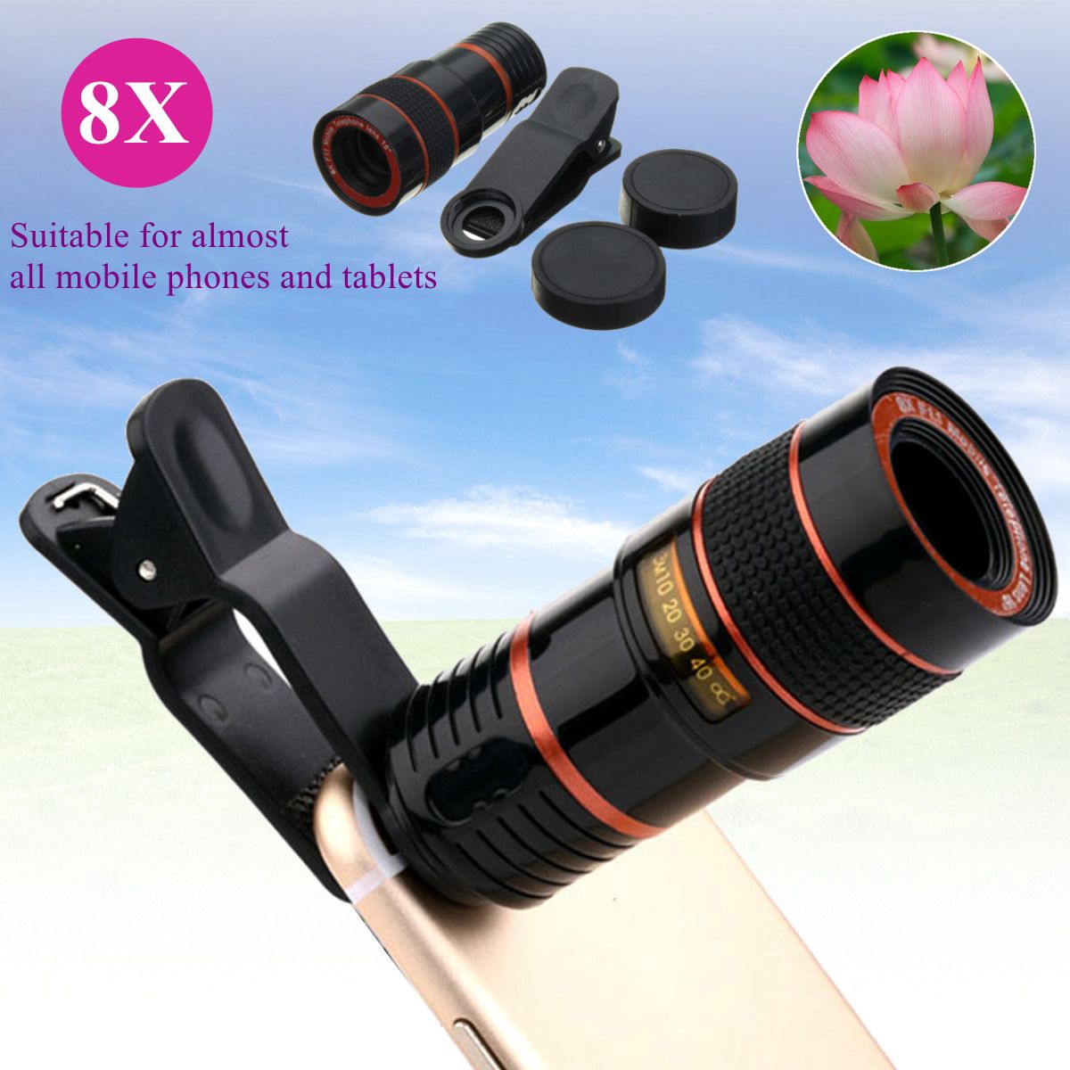 8X-Zoom-Black-Phone-Telescope-Telephoto-Lens-with-Clip-for-iPhone-Samsung-1220429