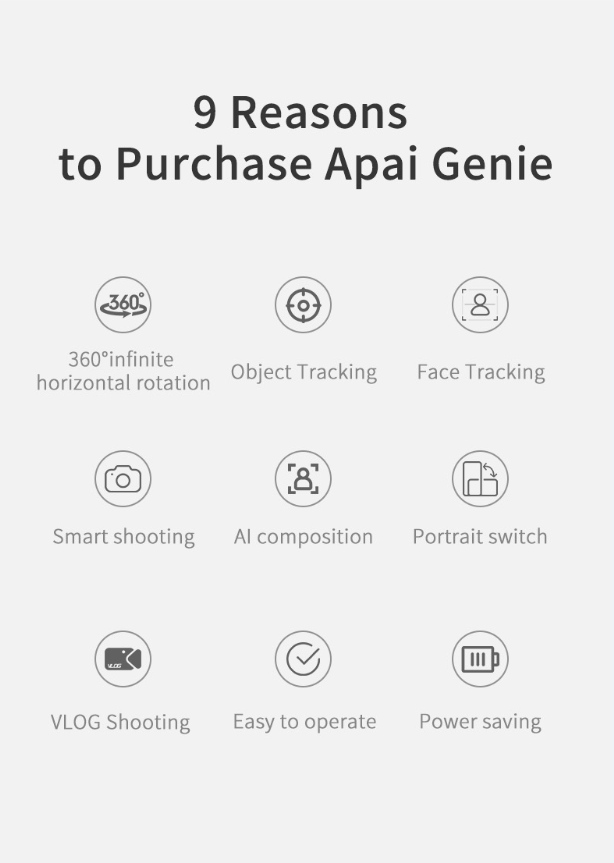 Apai-Genie-360deg-Rotation-Auto-Object-Tracking-Smart-Shooting-Phone-Holder-Selfie-Stick-for-iPhone--1694250