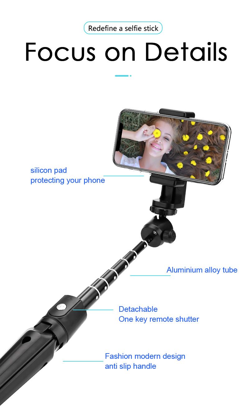Bakeey-K20-Selfie-Stick-Multifunctional-bluetooth-Remote-Control-Light-Weight-Tripod-360-Degree-Rota-1748521