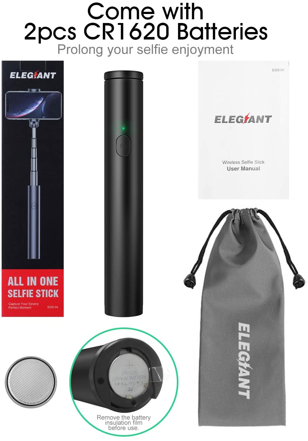 ELEGIANT-EGS-04-Mobile-Selfie-Stick-Bluetooth-Selfie-Stick-Integrated-Design-Lightweight-Wireless-Mi-1763962