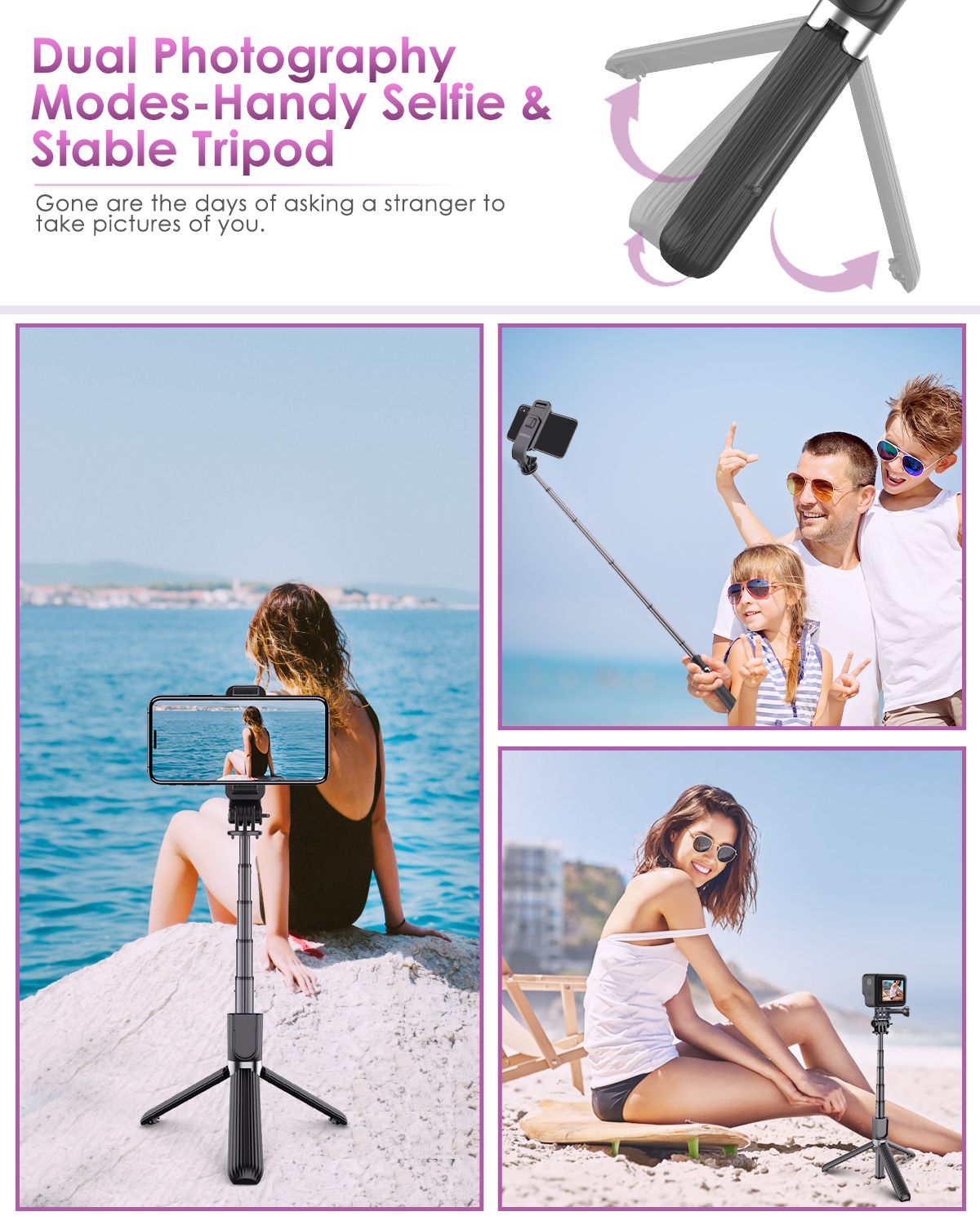 ELEGIANT-EGS-06-Black-Selfie-Stick-Tripod-Aluminum-All-in-One-Extendable-Selfie-Stick-bluetooth-with-1699963
