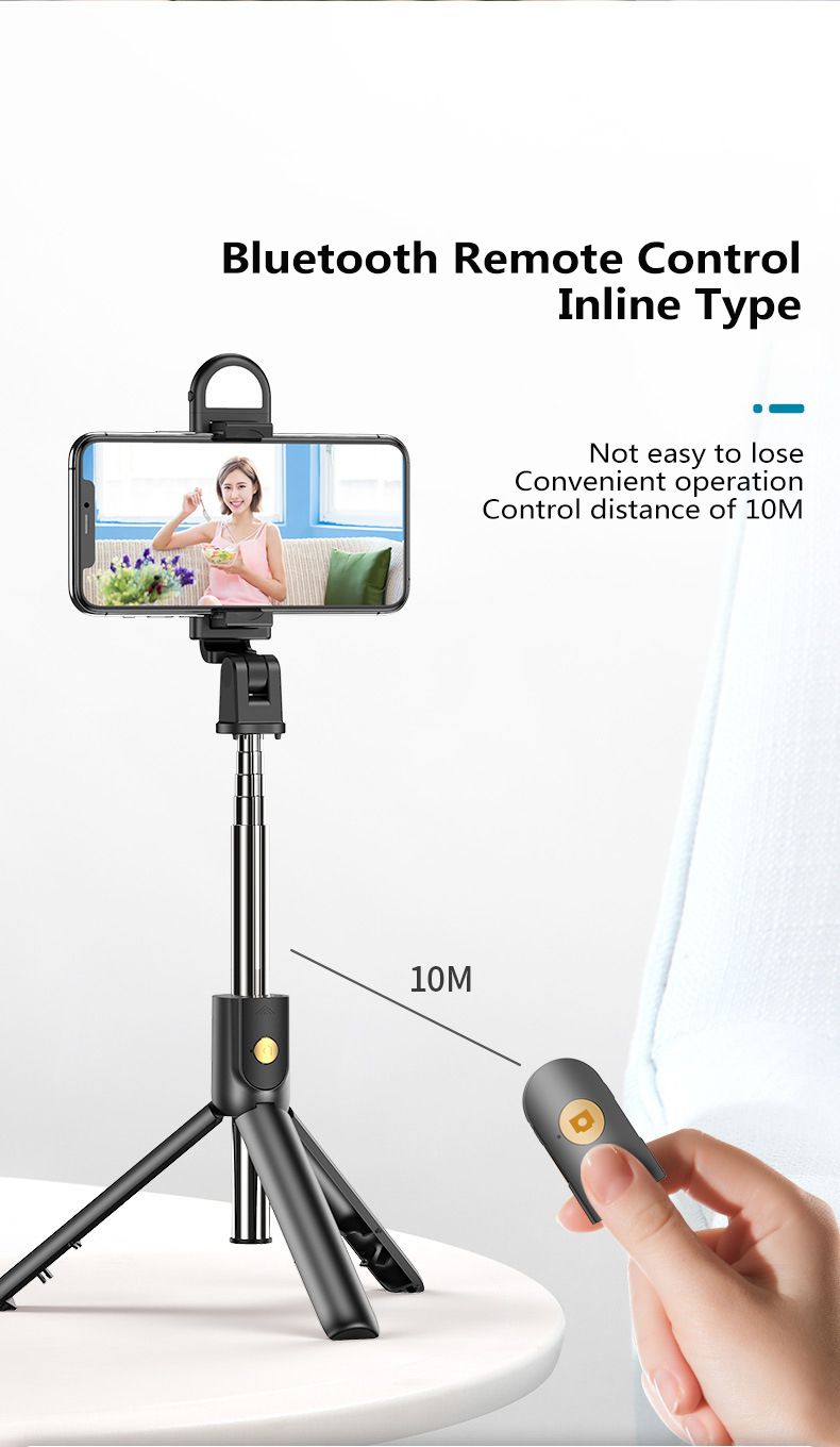 ENKAY-K10S-Wirleless-bluetooth-Selfie-Stick-Fill-Light-Foldable-Tripod-Selfie-Stick-Remote-Control-P-1748500