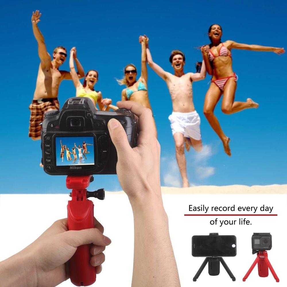 LENSGO-L311-Mini-Selfie-Stick-Tripod-Stand-Mount-Monopod-Table-Tripod-with-SmartphoneGopro-Holder-fo-1764418