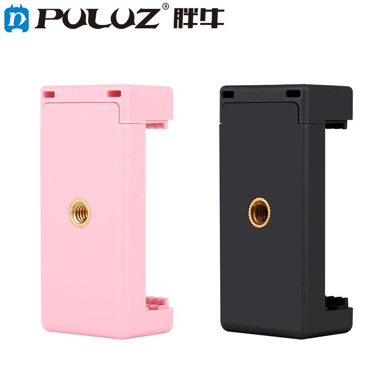 PULUZ-PU448B-PU448F-Selfie-Sticks-Tripod-Mount-Phone-Clamp-with-14-inch-Screw-Holes-1685916