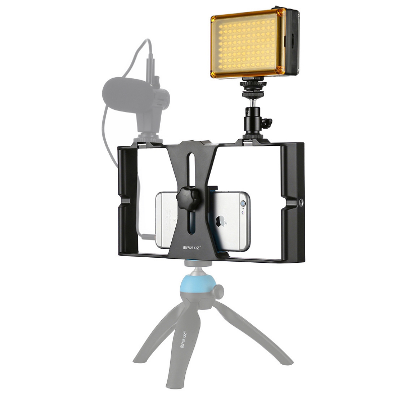 Puluz-PKT3021-Rig-Stabilizer-Holder-Video-Light-for-Smart-Phone-Photography-1504020