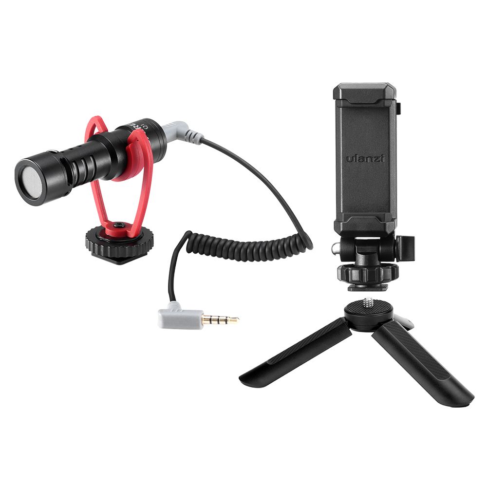 UALNZI-Smartphone-Video-Kit-I-SAIREN-Q1-Microphone-Ulanzi-0848-Mini-Tripod-ST-06-Phone-Holder-Youtub-1729185