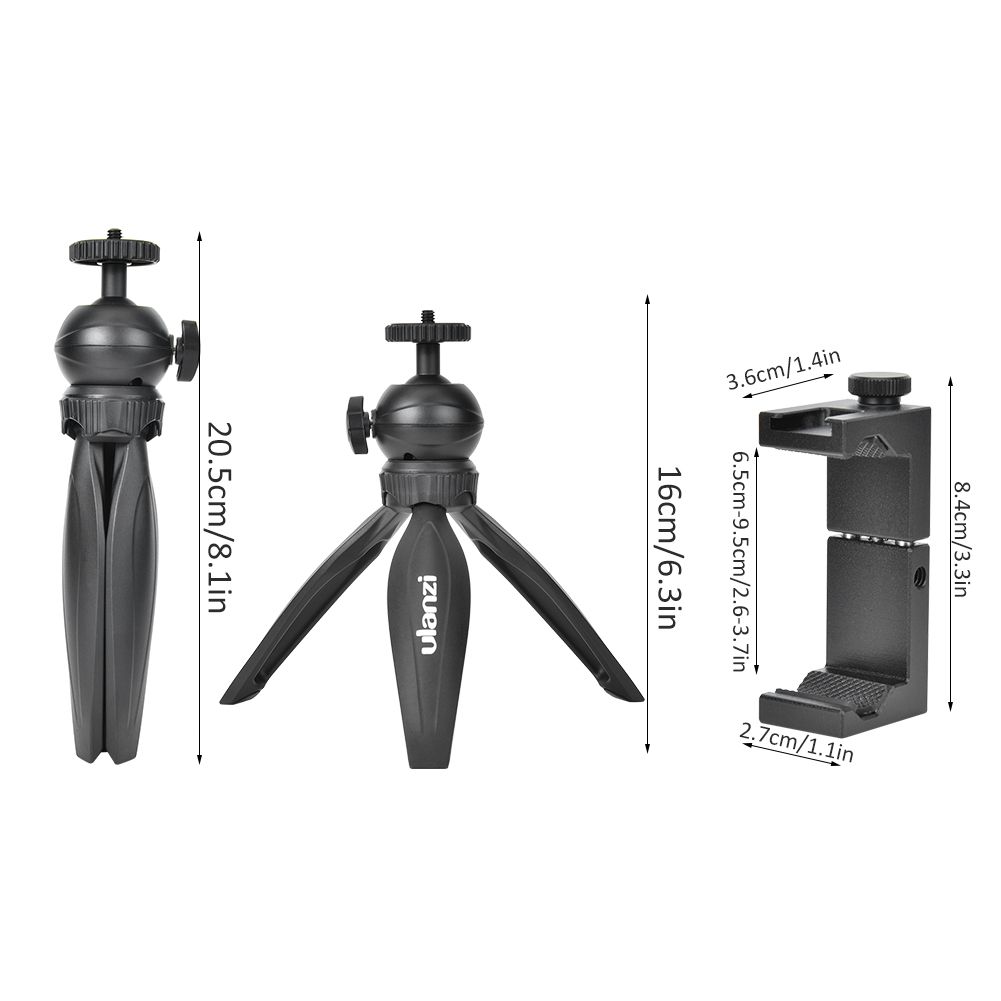 UALNZI-Smartphone-Video-Kit-III-SAIREN-Q1-Microphone-Ulanzi-MT-04-Mini-Tripod-ST-02S-Phone-Holder-Vl-1729246