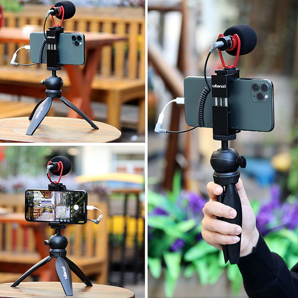 UALNZI-Smartphone-Video-Kit-III-SAIREN-Q1-Microphone-Ulanzi-MT-04-Mini-Tripod-ST-02S-Phone-Holder-Vl-1729246