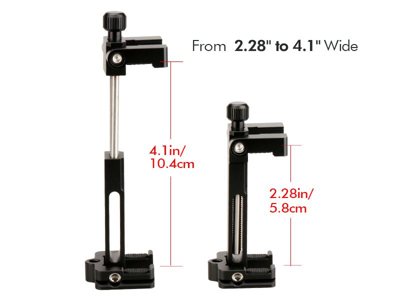 Ulanzi-ST-03-Metal-Smart-Phone-Tripod-Mount-Clip-with-Cold-Shoe-Mount-Arca-Style-Quick-Release-Plate-1268967
