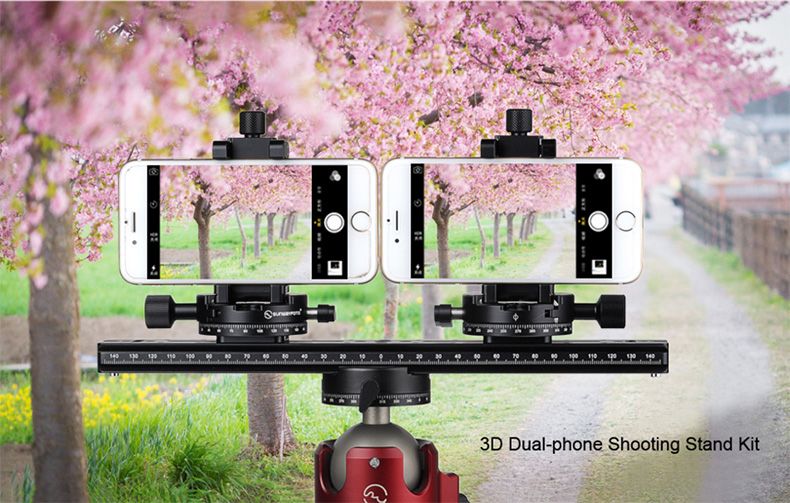 Ulanzi-ST-03-Metal-Smart-Phone-Tripod-Mount-Clip-with-Cold-Shoe-Mount-Arca-Style-Quick-Release-Plate-1268967