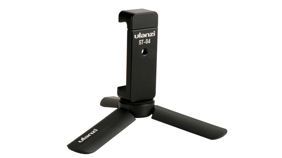 Ulanzi-ST-04-Adjustable-360-Degree-Rotation-Turnable-Phone-Photography-Clip-Holder-Stand-Mount-1360894