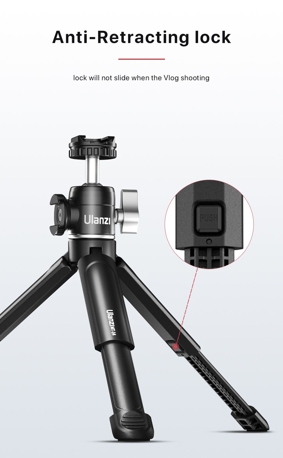 Ulanzi-U-Vlog-lite-Extendable-Dual-Cold-Shoe-Ball-Head-Tripod-for-smartphone-Sony-DSLR-Camera-Mic-Li-1764676