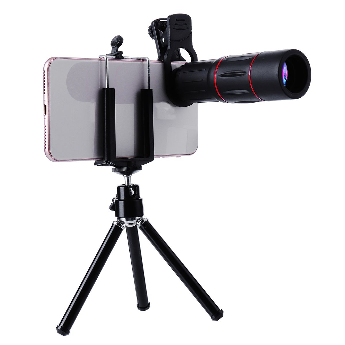 Universal-18X-ZOOM-Telephoto-Lens-with-Phone-Clip-Clamp-Mini-Desktop-Tripod-1410902