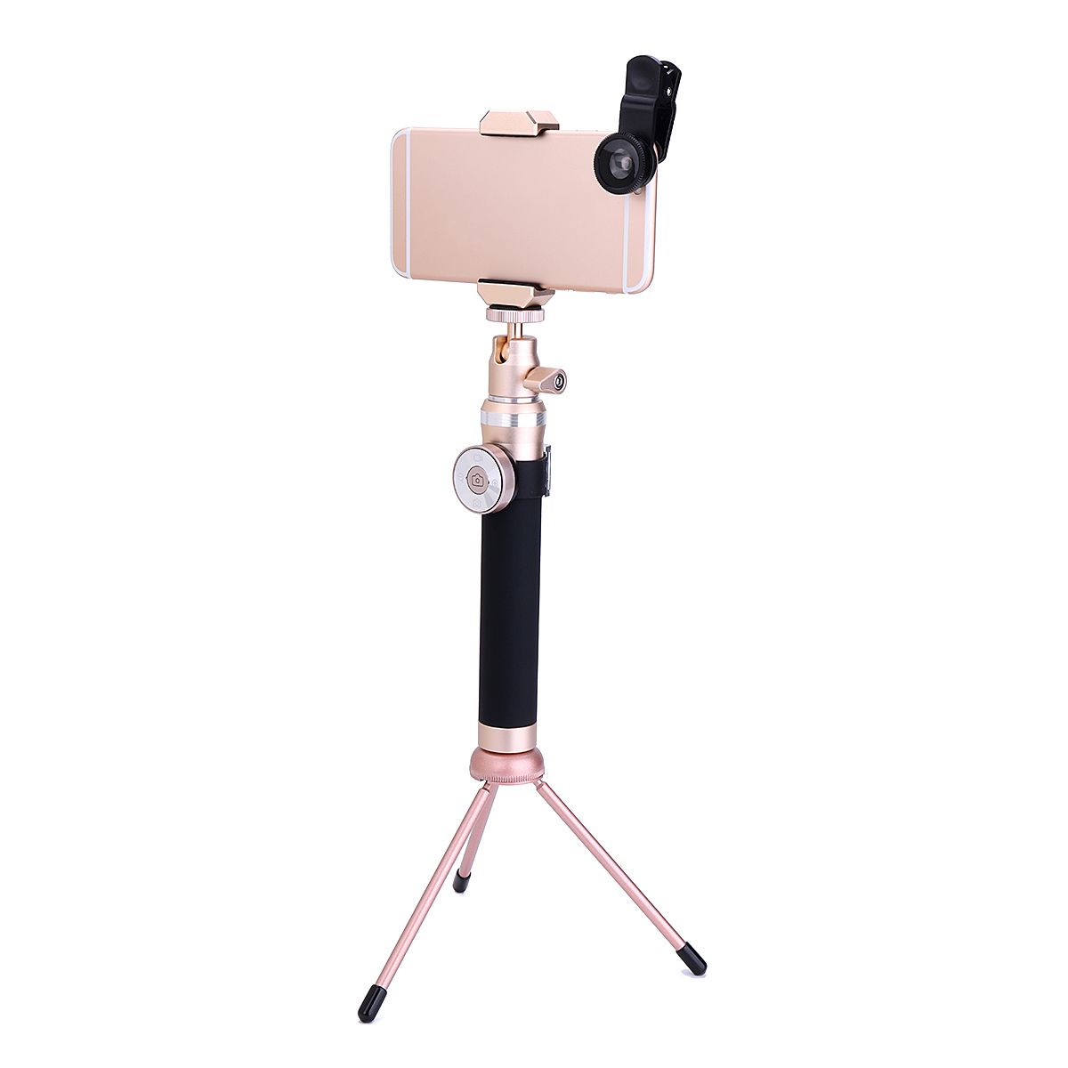 Universal-bluetooth-Shutter-Extendable-Selfie-Stick-with-Mini-Desktop-Tripod-Fisheye-Lens-Wide-Angle-1410905