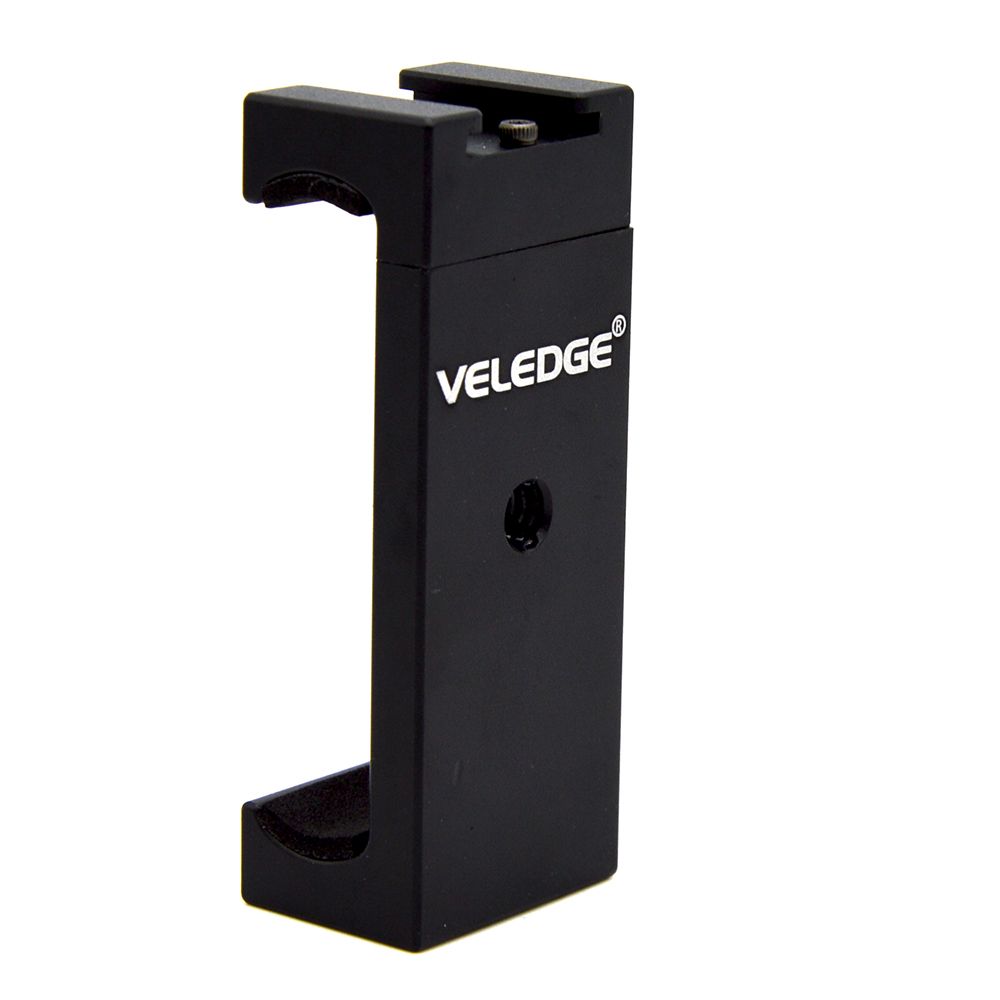 VELEDGE-VD-30-Phone-Tripod-Mount-Adapter-Bracket-Holder-Clip-Clamp-with-Cold-Shoe-for-Smartphones-1286861