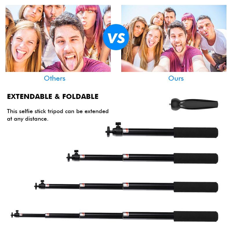 Wireless-Selfie-Stick-Tripod-with-bluetooth-Control-Camera-Stand-Holder-Universal-Clip-for-iPhone-An-1667083