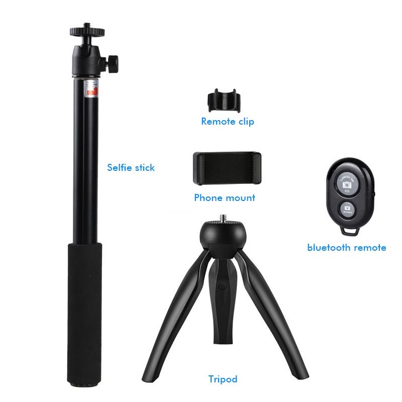 Wireless-Selfie-Stick-Tripod-with-bluetooth-Control-Camera-Stand-Holder-Universal-Clip-for-iPhone-An-1667083