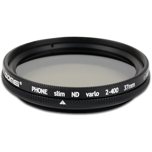 Zomei-Adjustable-37mm-Neutral-Density-Clip-on-ND-2-400-Phone-Camera-Filter-Lens-for-iPhone-Samsung-H-1098577