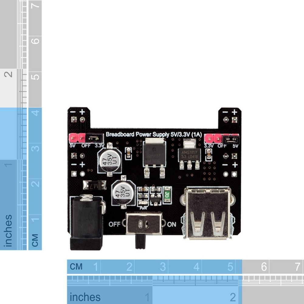 Robotdynreg-Breadboard--Power-Supply-Module--60-Jumper-Wirers-Cable-Kit-1650670