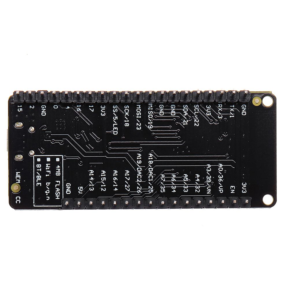 10Pcs-LOLIN32-V100-WiFi--bluetooth-Module-ESP-32-4MB-FLASH-Development-Board-Pin-Soldered-Version-1734520