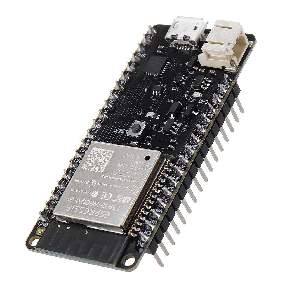 10Pcs-LOLIN32-V100-WiFi--bluetooth-Module-ESP-32-4MB-FLASH-Development-Board-Pin-Soldered-Version-1734520