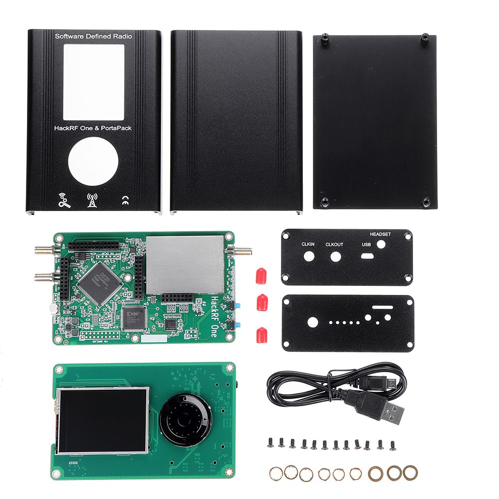 24-Inch-PortaPack-H1-Updated-Version--HackRF-One-SDR--Metal-Shell-Kit-Software-Defined-Radio-1MHz-6G-1745547