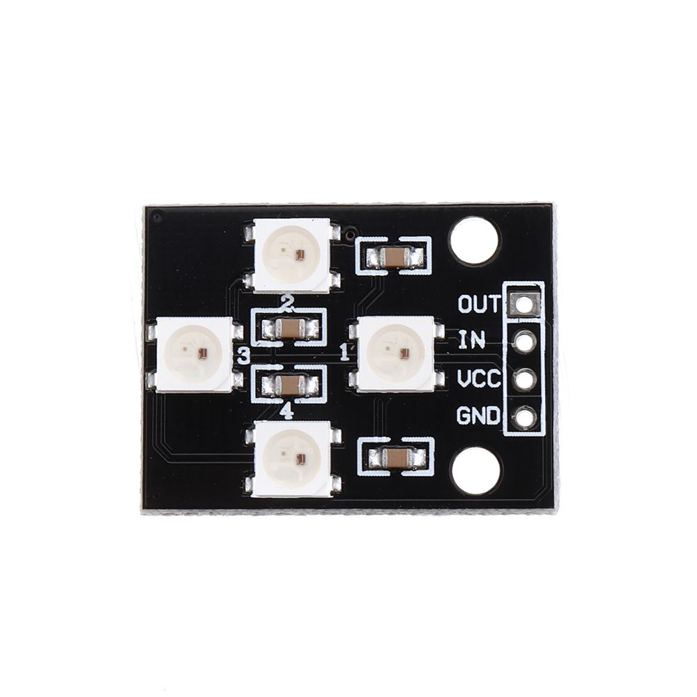 3pcs-WS2812B-4-5V-5050-RGB-LED-Lamp-Panel-Board-4-Bit-Full-color-Driver-Module-Development-Board-1508321