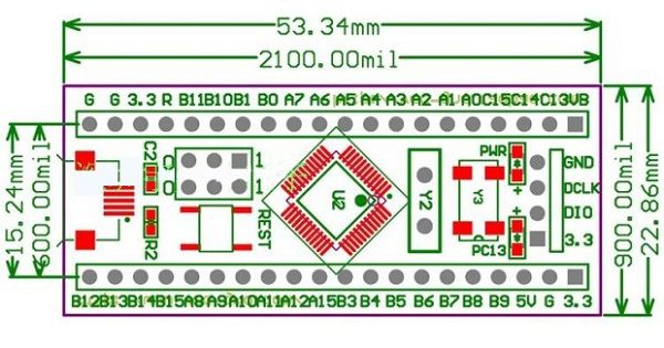 5Pcs-STM32F103C8T6-Small-System-Development-Board-Microcontroller-STM32-ARM-Core-Board-1163842