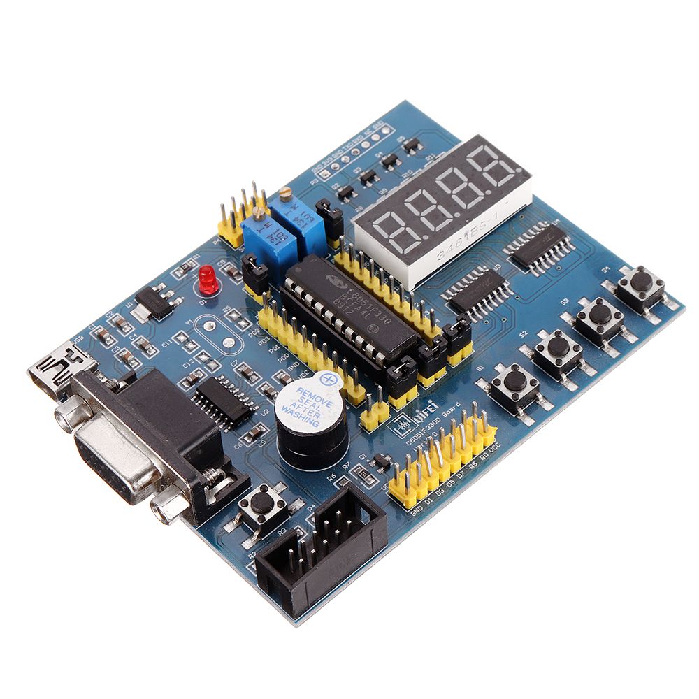 C8051f330-C8051F330D-Development-Board-Learning-Experiment-Programmer-MicroController-C8051F-Mini-Sy-1660579