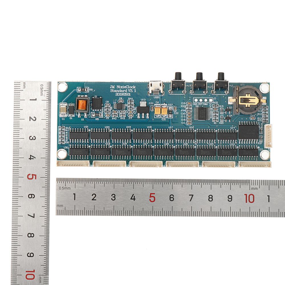 DIY-IN14-QS30-IN12-Nixie-Tube-PCBA-Module-Motherboard-For-Glow-Tube-Digital-Clock-No-Tubes-1449176