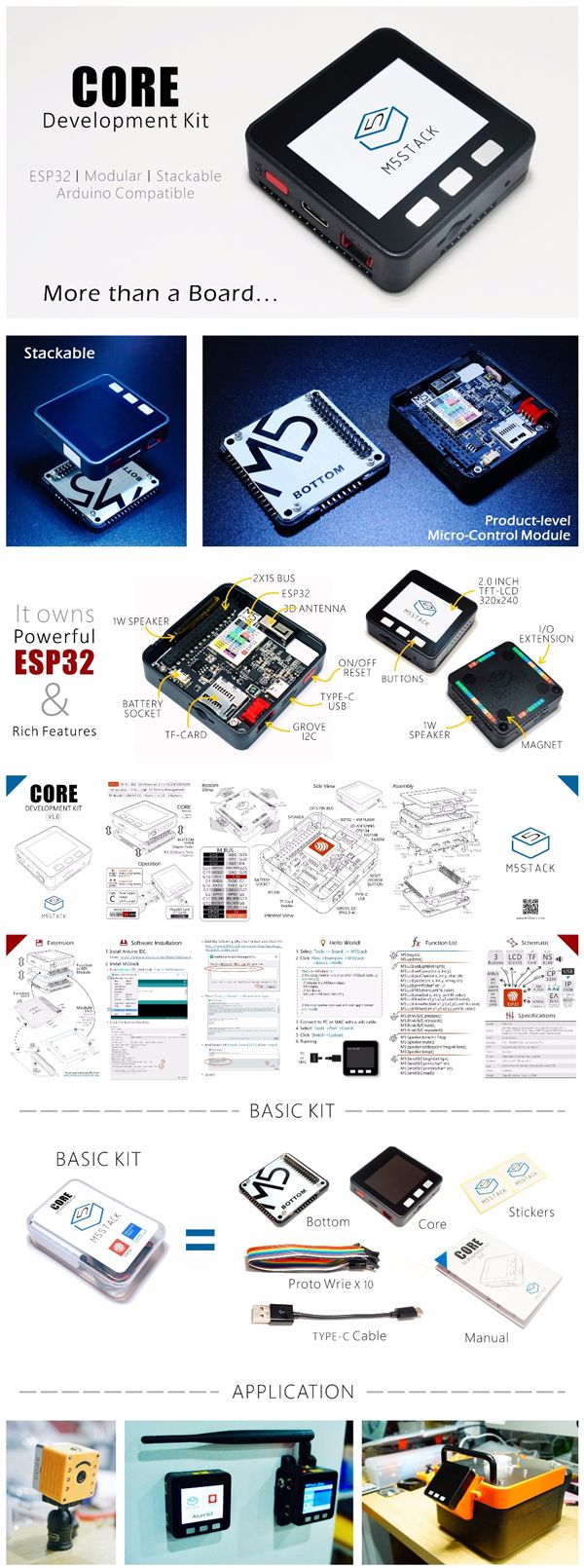 ESP32-Basic-Core-Development-Kit-Extensible-Micro-Control-WiFi-BLE-IoT-Prototype-Board-M5Stack-for-A-1236069