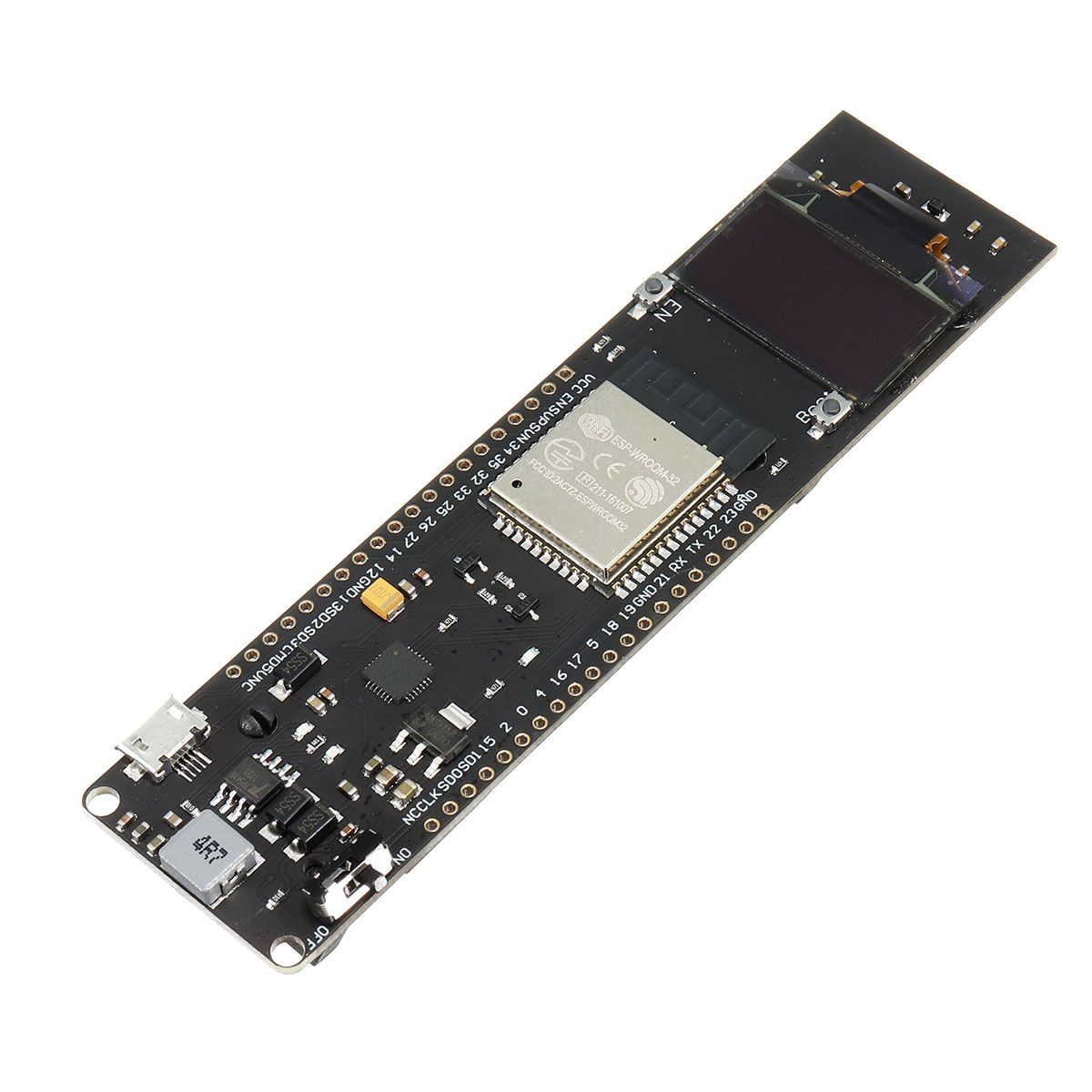 LILYGOreg-TTGO-ESP32-WiFi--bluetooth-18650-Battery-Protection-Board-096-Inch-OLED-Development-Tool-1213497