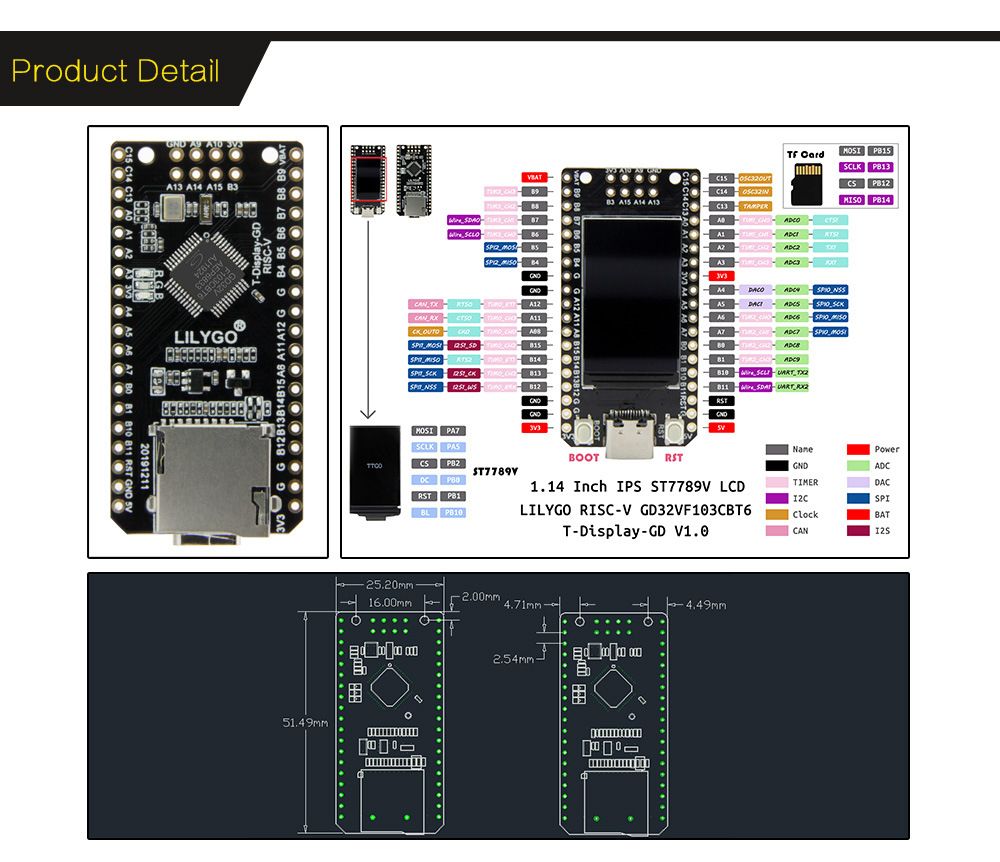 LILYGOreg-TTGO-T-Display-GD32-RISC-V-32-bit-Core-Minimal-Development-Board-114-IPS-1652870